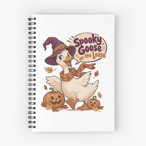 Item preview, Spooky Goose on the Loose designed and sold by LuveraxArt.