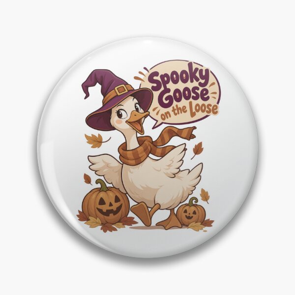 Item preview, Spooky Goose on the Loose designed and sold by LuveraxArt.