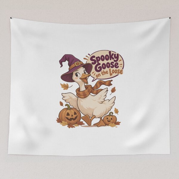 Item preview, Spooky Goose on the Loose designed and sold by LuveraxArt.