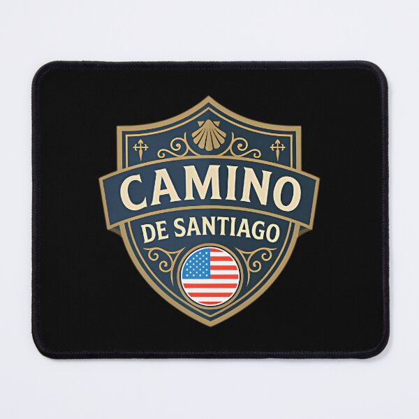 Item preview, Camino De Santiago Badge Us Pilgrim Edition designed and sold by BillieHernandez.