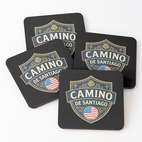 Item preview, Camino De Santiago Badge Us Pilgrim Edition designed and sold by BillieHernandez.