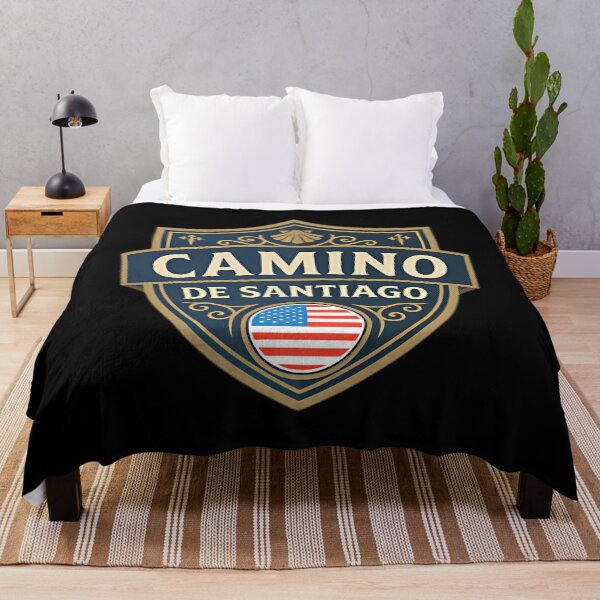 Item preview, Camino De Santiago Badge Us Pilgrim Edition designed and sold by BillieHernandez.