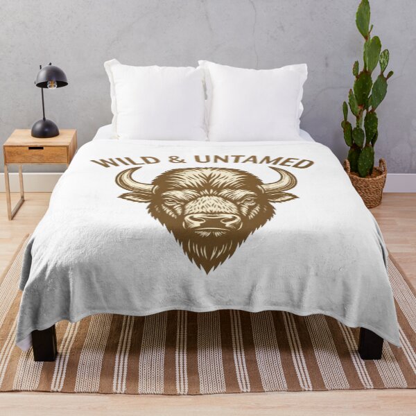 Item preview, Bison "Wild & Untamed" – Satin Champagne Edition designed and sold by The best online style shop.
