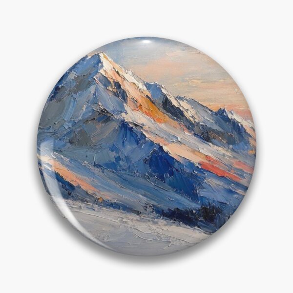 Item preview, Rock Alpine Mountain Peak at Sunrise Wall Art designed and sold by ShieldRockPrints.