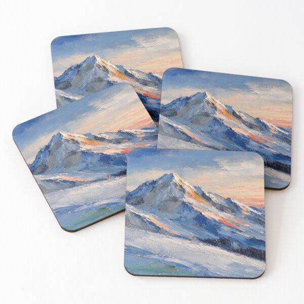 Item preview, Rock Alpine Mountain Peak at Sunrise Wall Art designed and sold by ShieldRockPrints.