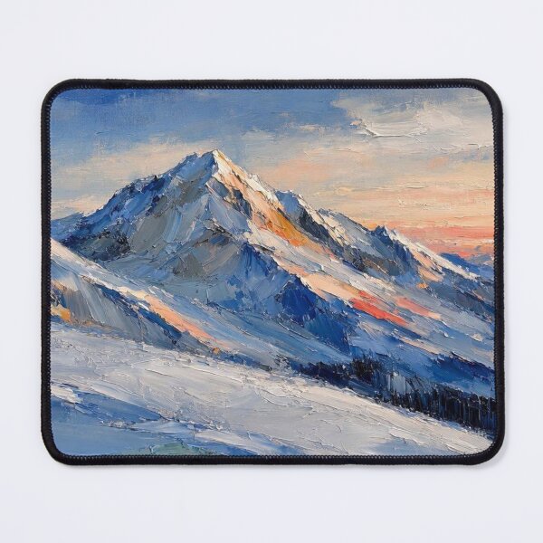 Item preview, Rock Alpine Mountain Peak at Sunrise Wall Art designed and sold by ShieldRockPrints.