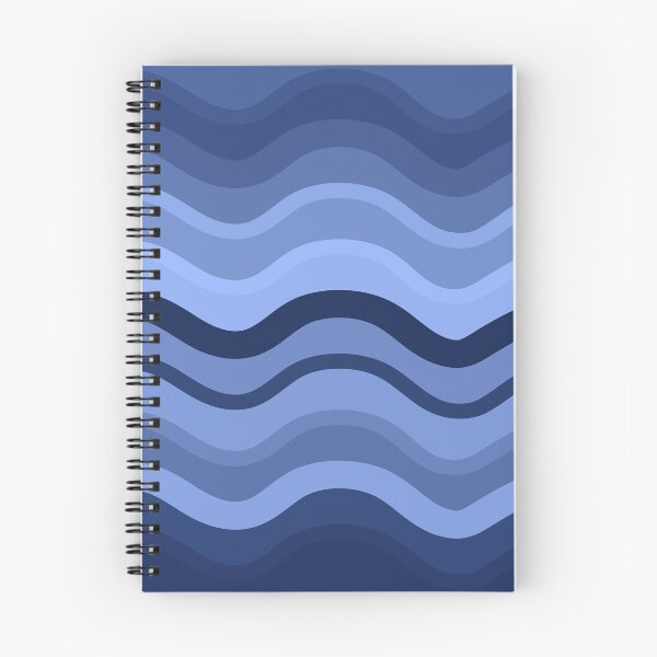 Item preview, Blue Waves Seamless Pattern - Abstract Ocean Wave Aesthetic designed and sold by ZorianArt.