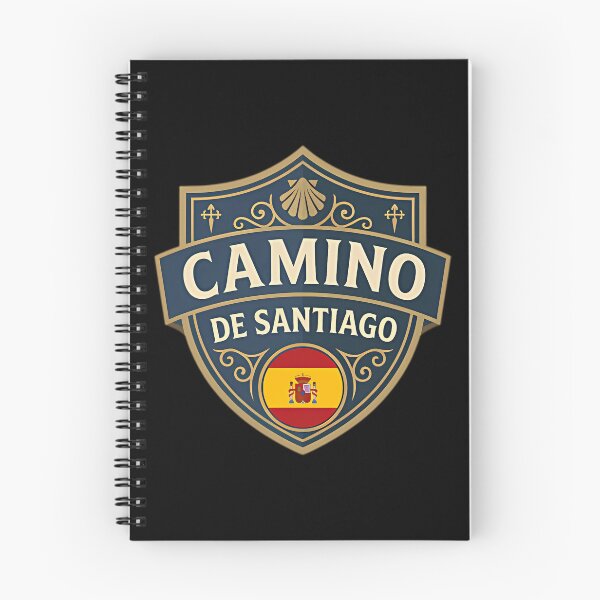 Item preview, Camino De Santiago Badge - Spanish Pilgrim Edition. designed and sold by BillieHernandez.