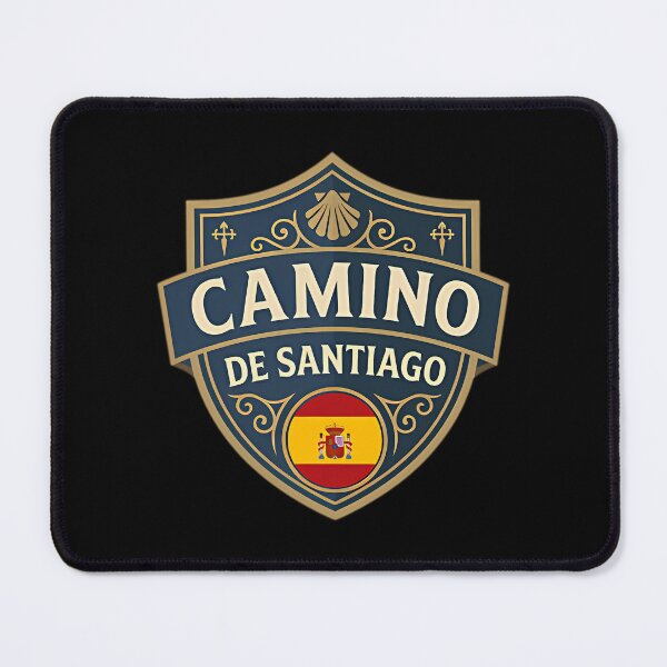 Item preview, Camino De Santiago Badge - Spanish Pilgrim Edition. designed and sold by BillieHernandez.