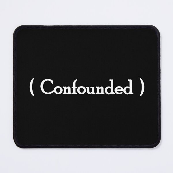 Item preview, Iconic Label - "Confounded" White Lettering designed and sold by cousinbessie.