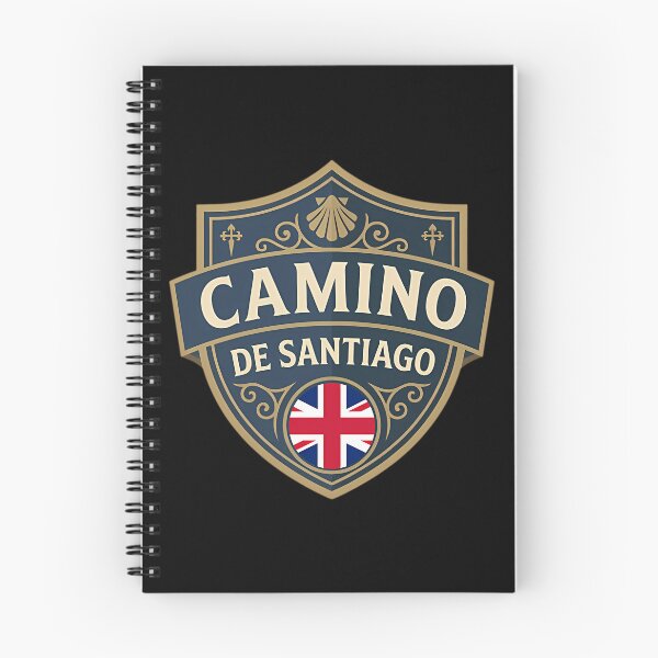 Item preview, Camino De Santiago Badge United Kingdom Pilgrim Edition designed and sold by BillieHernandez.