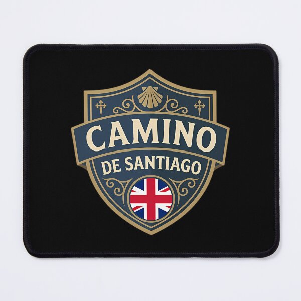 Item preview, Camino De Santiago Badge United Kingdom Pilgrim Edition designed and sold by BillieHernandez.