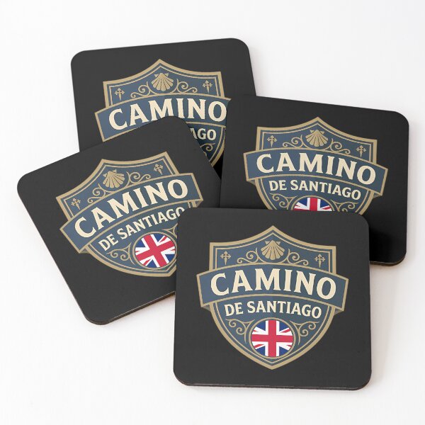 Item preview, Camino De Santiago Badge United Kingdom Pilgrim Edition designed and sold by BillieHernandez.