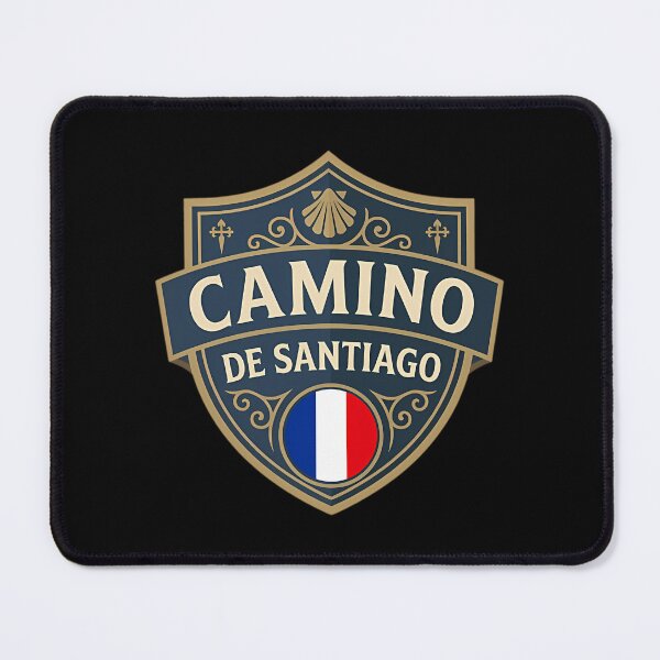 Item preview, Camino De Santiago Badge - French Pilgrim Edition designed and sold by BillieHernandez.