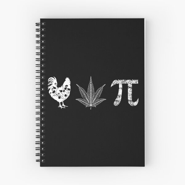 Item preview, Chicken Pot Pi 420 Marijuana Math Funny Gift for Men designed and sold by ScienceCorner.