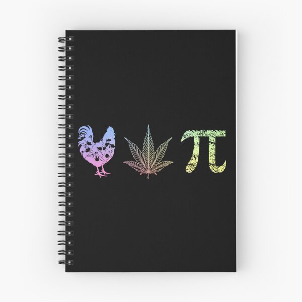 Item preview, Chicken Pot Pi 420 Marijuana Math Funny Gift for Men designed and sold by ScienceCorner.