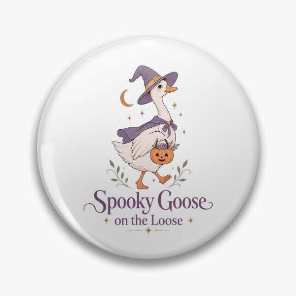 Item preview, Spooky Goose on the Loose designed and sold by LuveraxArt.