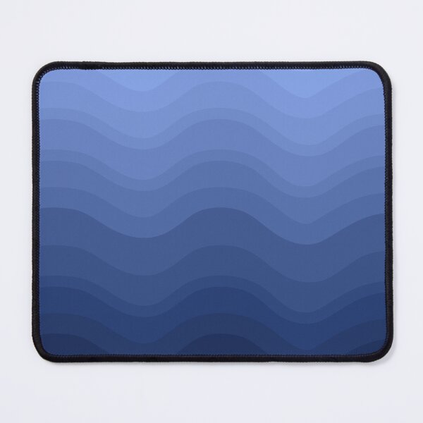 Item preview, Blue Waves Gradient Pattern - Abstract Ombre Sea Wave Aesthetic designed and sold by ZorianArt.