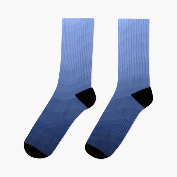 Item preview, Blue Waves Gradient Pattern - Abstract Ombre Sea Wave Aesthetic designed and sold by ZorianArt.