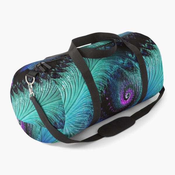 Item preview, Peacock abstract fractal swirls designed and sold by KingsArtworx 2.