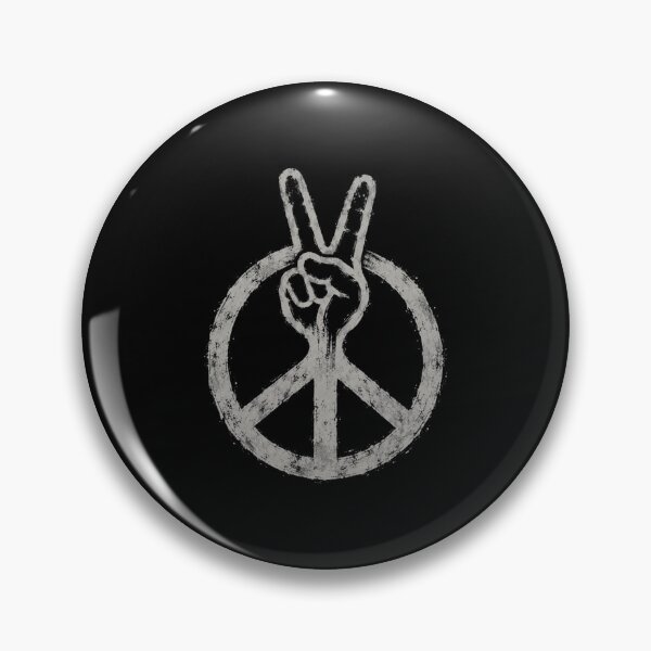 Item preview, Peace Sign Hand Retro Groovy designed and sold by bobcatmarty.