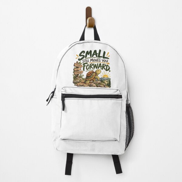 Item preview, Small Still Moves You Forward – Turtle Progress Motivation designed and sold by FaithArt777.