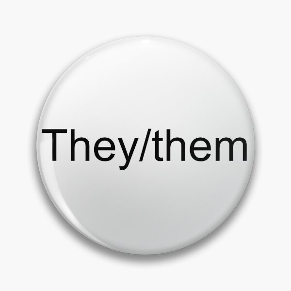 Item preview, Pronouns - They/them designed and sold by AYTFA.