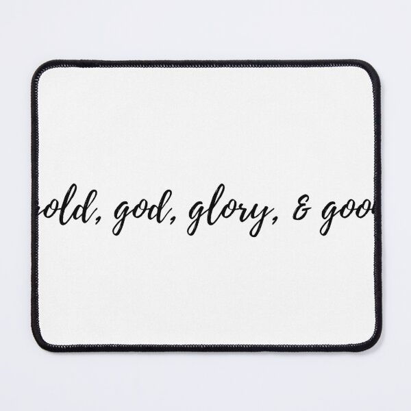 Item preview, Gold, God, Glory, & Goon (script) designed and sold by hoarse-inc.