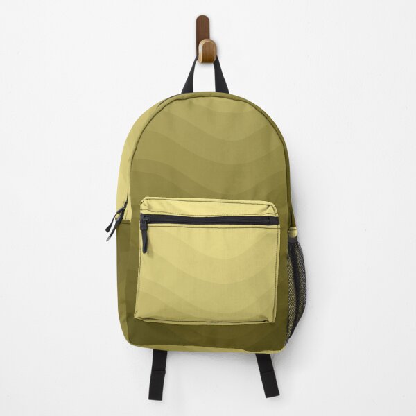 Item preview, Gold Olive Waves Gradient Pattern - Abstract Khaki Ombre Wave Aesthetic designed and sold by ZorianArt.