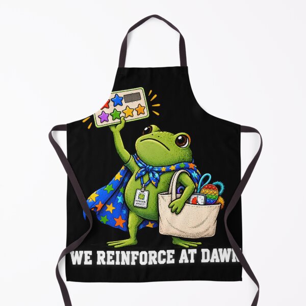 Item preview, We Reinforce At Dawn Behavior Analyst Frog Design designed and sold by VGAfanatic.