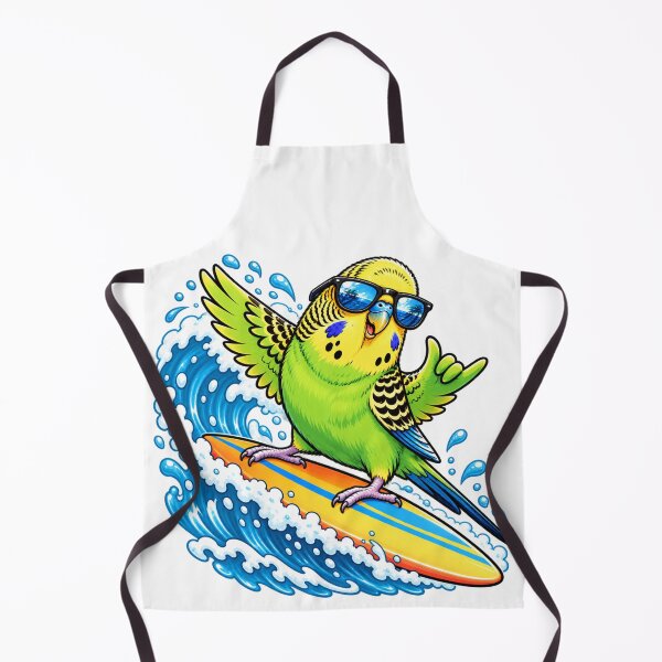 Item preview, Surfing Bird – Funny Summer Bird on Surfboard designed and sold by Gletschie.