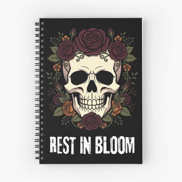 Item preview, Gothic Skull Rose Rest In Bloom Halloween designed and sold by Zenith-Co.