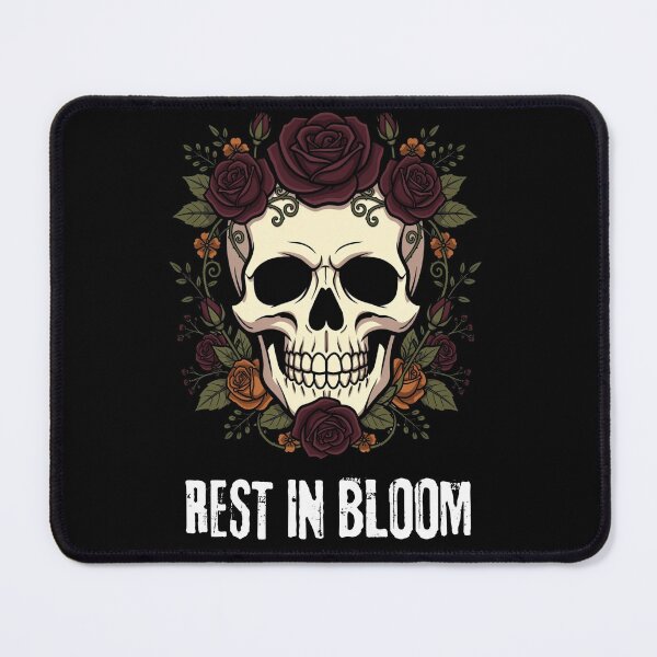Item preview, Gothic Skull Rose Rest In Bloom Halloween designed and sold by Zenith-Co.