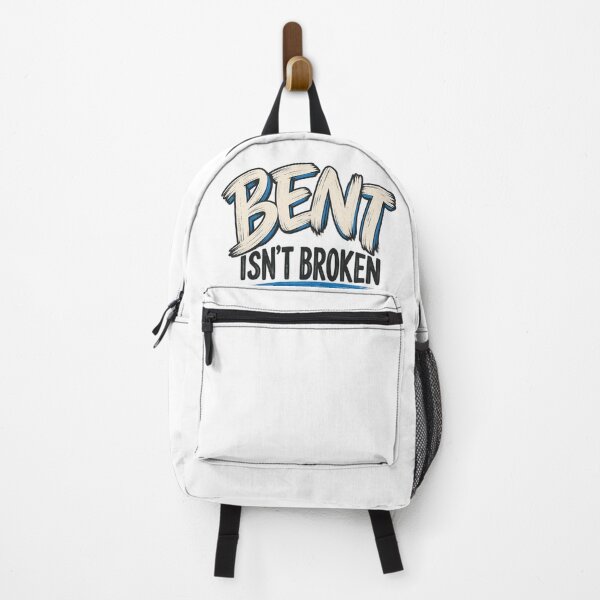 Item preview, Bent Isn’t Broken – Resilience & Strength Motivational Quote designed and sold by FaithArt777.