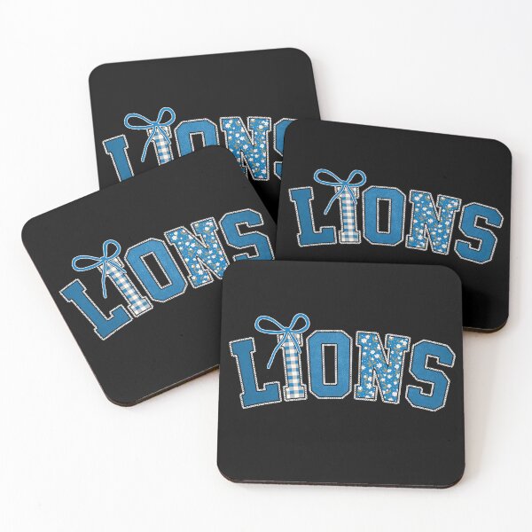 Item preview, Lions Blue Coquette Style Sports Fans Team Spirit designed and sold by RockTheFeal.