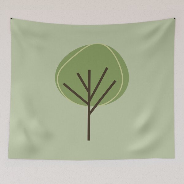 Item preview, Simple tree minimalist design designed and sold by hitNmiss.
