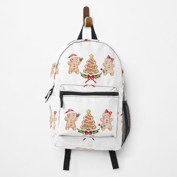 Item preview, Cute Gingerbread Man Girl Tree Christmas Elements Design designed and sold by VibranPalette.