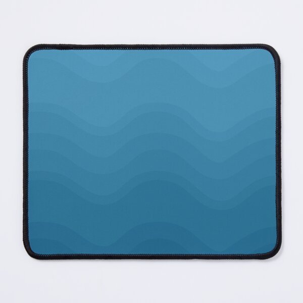 Item preview, Ocean Blue Gradient Waves Pattern - Abstract Sea Blue Ombre Aesthetic designed and sold by ZorianArt.