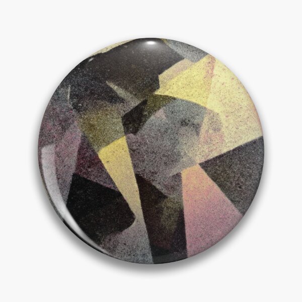Item preview, Gritty Geometric Abstraction With Pink And Gold designed and sold by Aliforall.