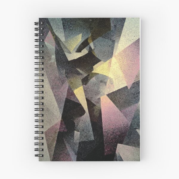 Item preview, Gritty Geometric Abstraction With Pink And Gold designed and sold by Aliforall.