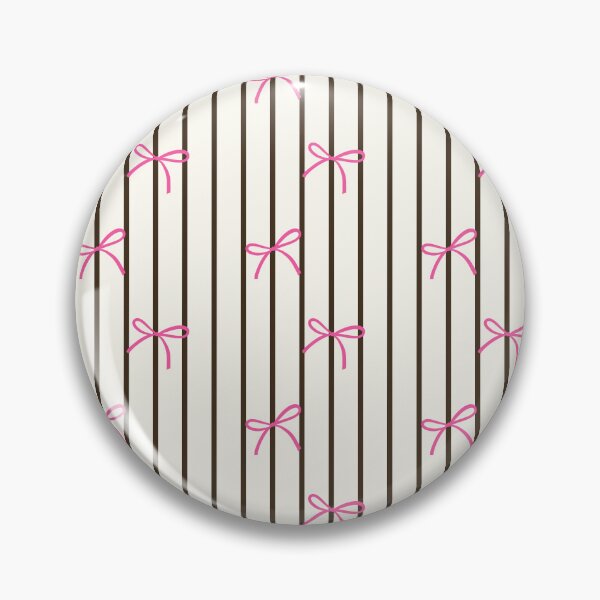 Item preview, Pink Bow Ribbon Stripe Pattern designed and sold by jianina-alondra.