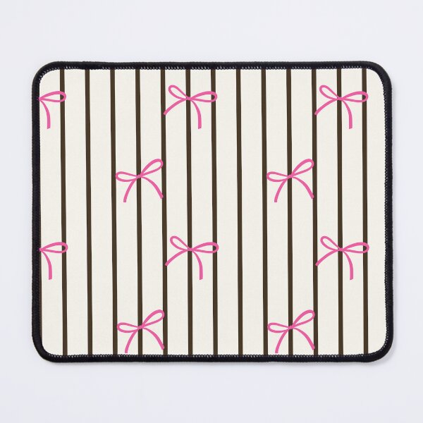 Item preview, Pink Bow Ribbon Stripe Pattern designed and sold by jianina-alondra.