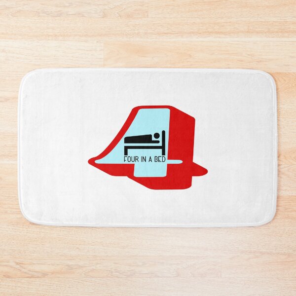 Item preview, Four In A Bed ICON (on White) designed and sold by PawsitiveMum3.