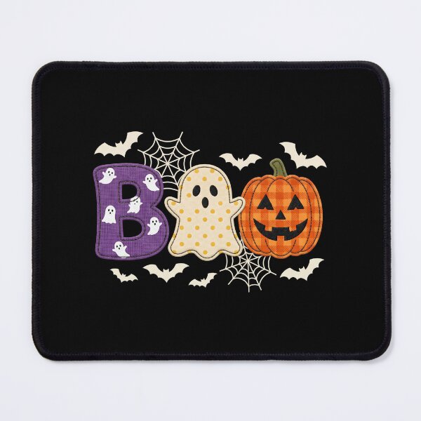Item preview, BOO Halloween Letters Cute Ghost & Pumpkin Patch designed and sold by MizoX7.
