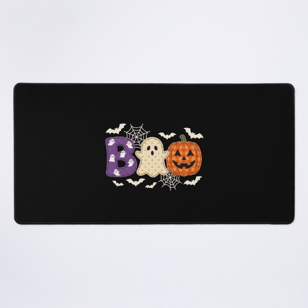Item preview, BOO Halloween Letters Cute Ghost & Pumpkin Patch designed and sold by MizoX7.