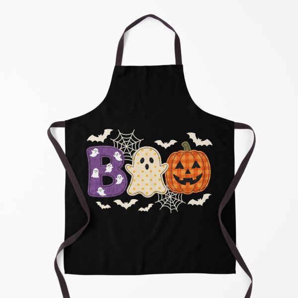 Item preview, BOO Halloween Letters Cute Ghost & Pumpkin Patch designed and sold by MizoX7.