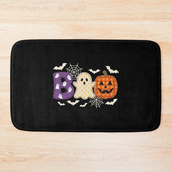 Item preview, BOO Halloween Letters Cute Ghost & Pumpkin Patch designed and sold by MizoX7.