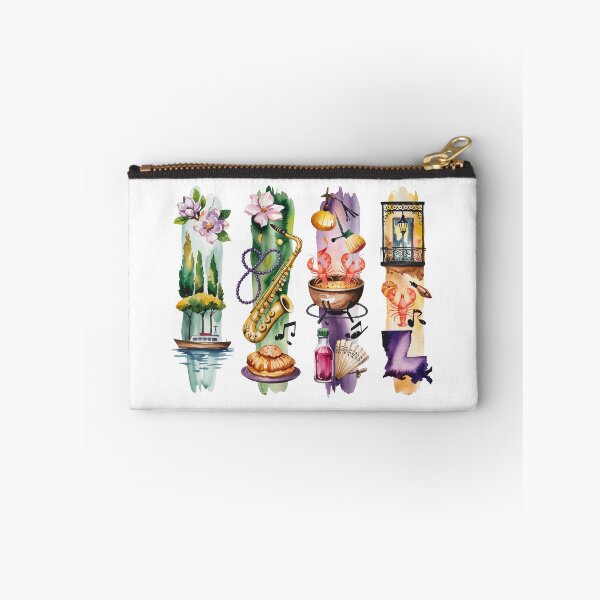 Item preview, Louisiana Bayou Watercolor – Magnolia, Jazz & Crawfish designed and sold by Marie Gems.