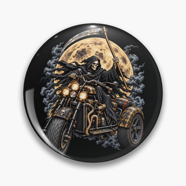 Item preview, Death on a trike designed and sold by SonjaBHappy.