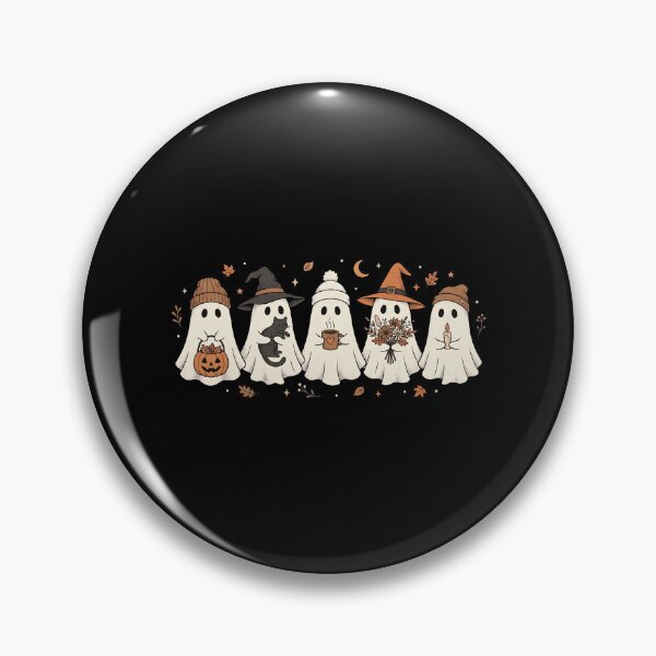 Item preview, Cozy Fall Ghosts  Cute Autumn Witches & Pumpkins designed and sold by MizoX7.